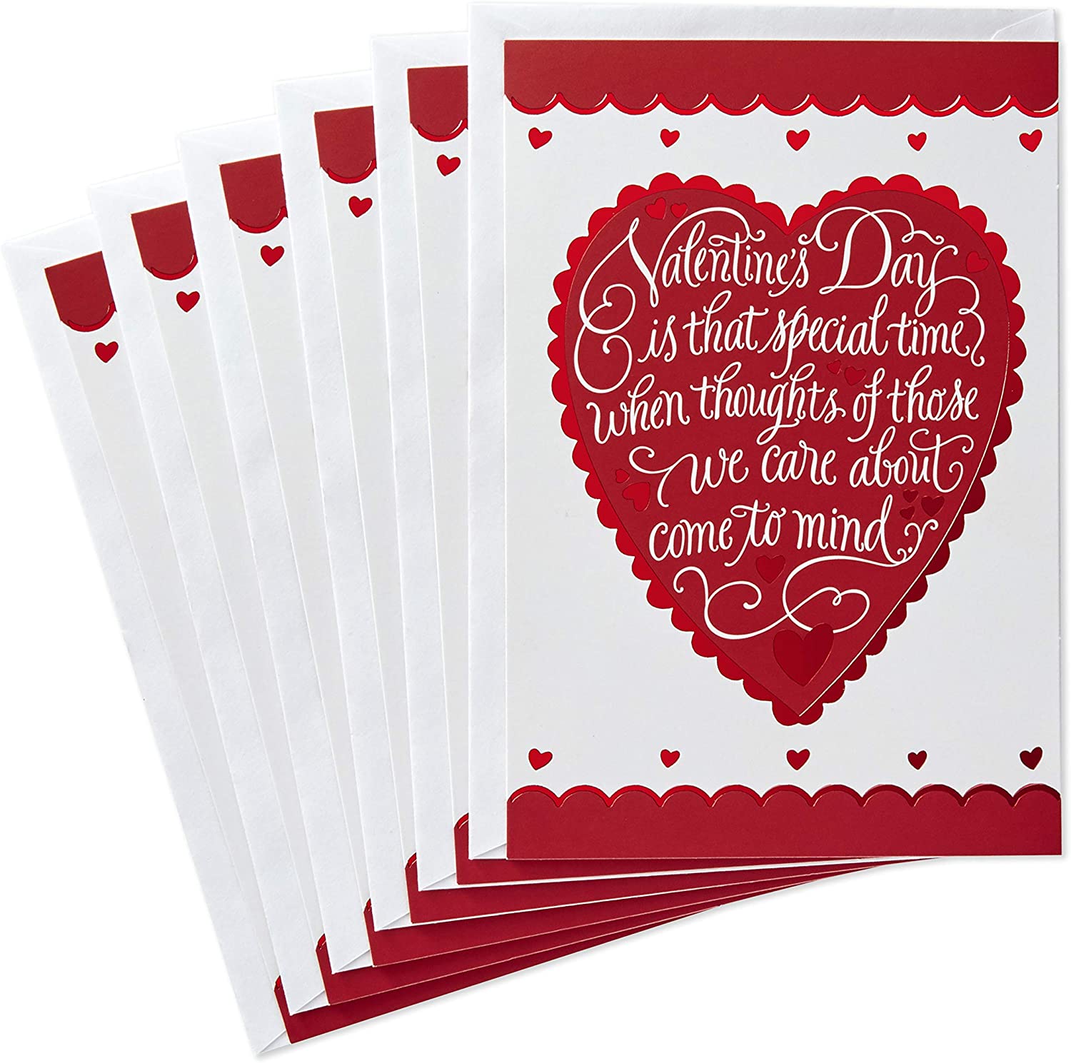 Full Size Hand Written Valentine's Day Card